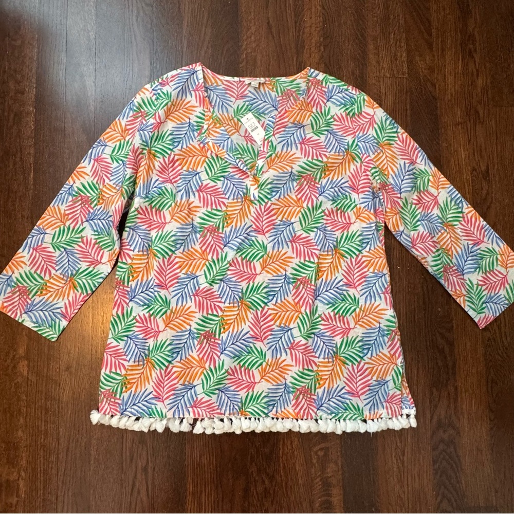 Talbots Tassel Tunic Size Medium